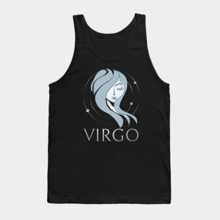 Virgo Zodiac Sign Tank Top